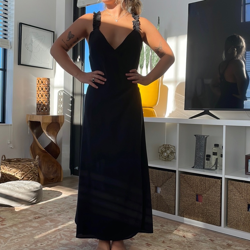 &Other Stories wrap dress! Black size small!